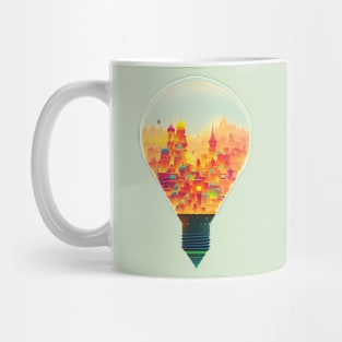 Bright idea the city Mug